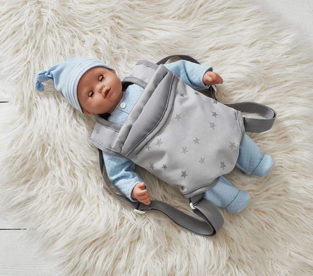 Gotz Baby Doll Lucas Grey Star Carrier Bundle Set